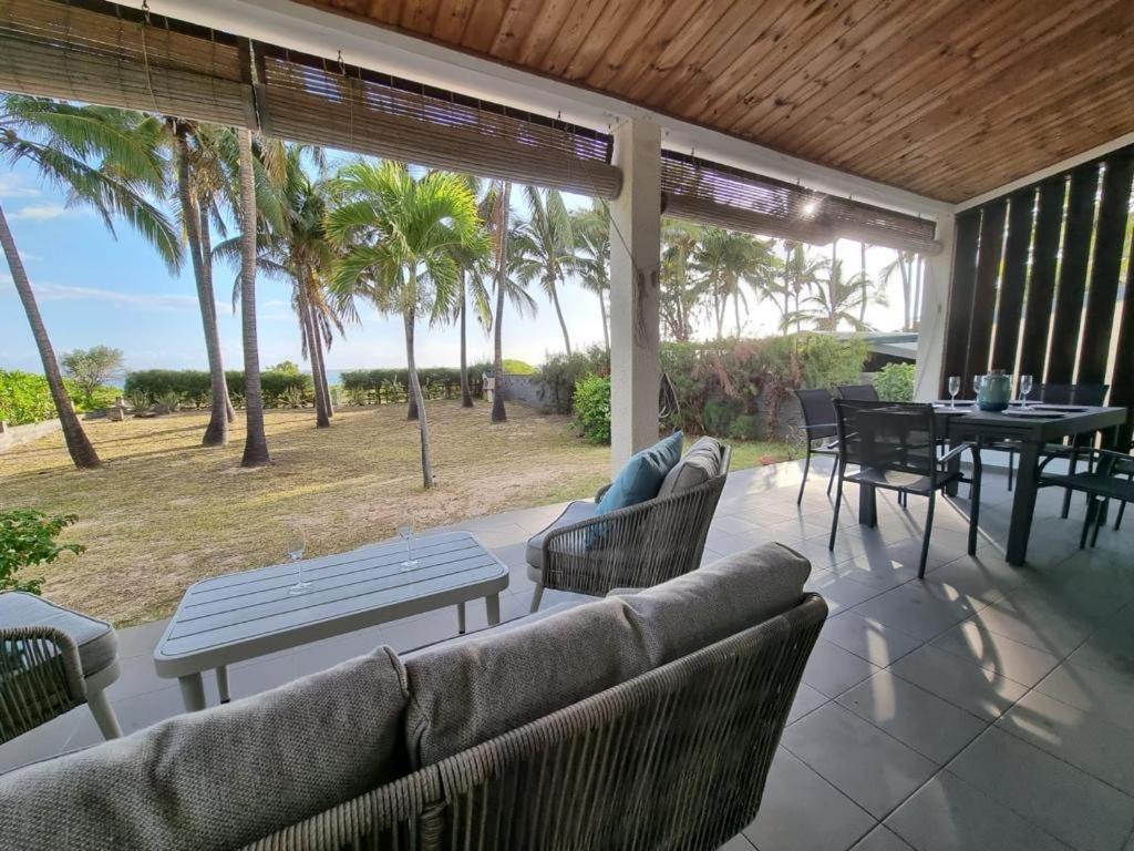 Villa Coco Des Sables Acces Direct Au Lagon La Saline Le Bains Luaran gambar