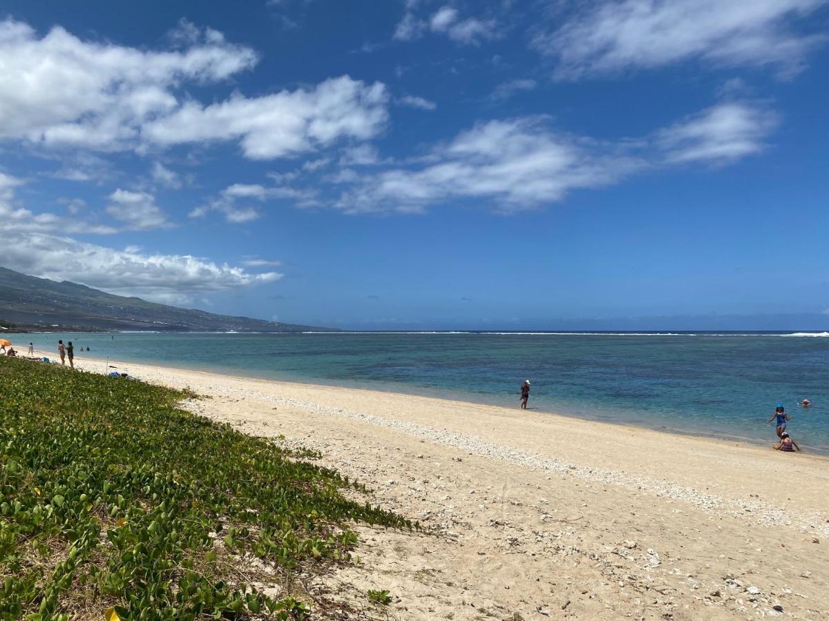 Villa Coco Des Sables Acces Direct Au Lagon La Saline Le Bains Luaran gambar