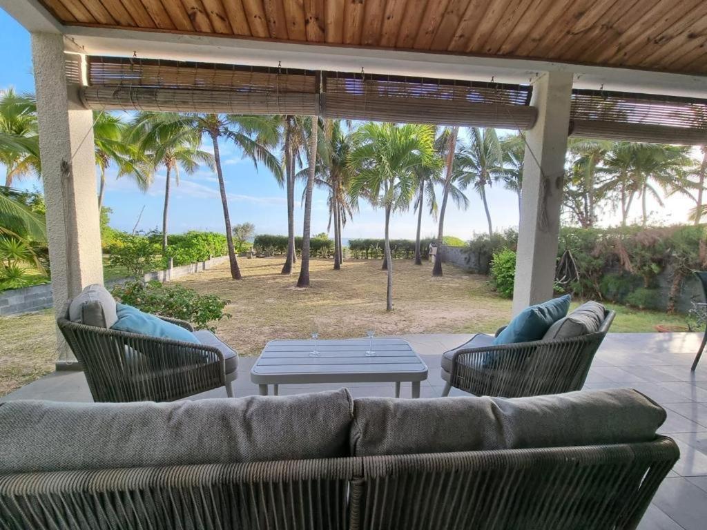 Villa Coco Des Sables Acces Direct Au Lagon La Saline Le Bains Luaran gambar