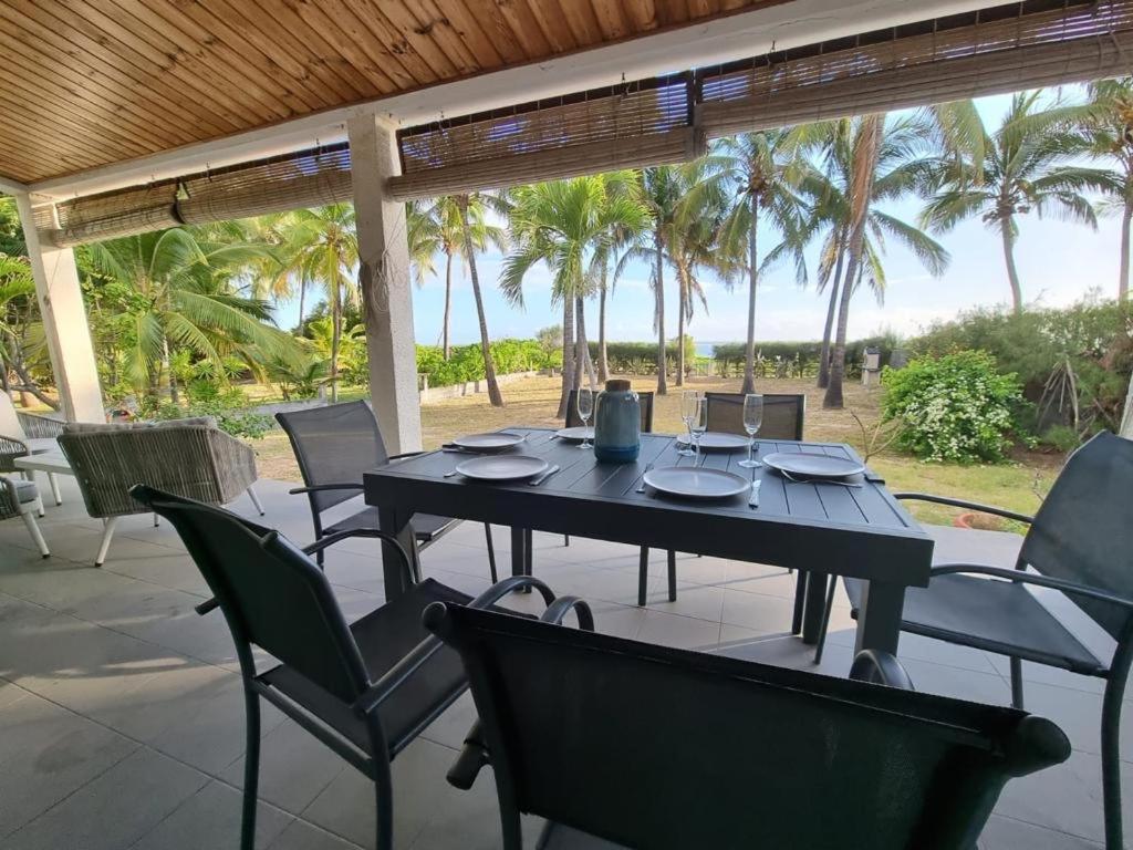 Villa Coco Des Sables Acces Direct Au Lagon La Saline Le Bains Luaran gambar