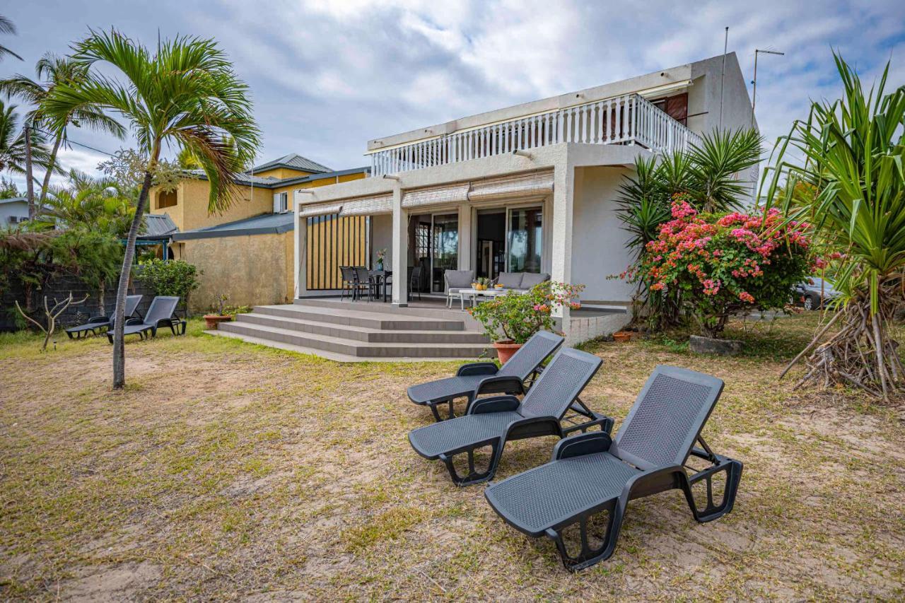 Villa Coco Des Sables Acces Direct Au Lagon La Saline Le Bains Luaran gambar